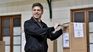 Axel KIcillof votó en La Plata. Axel KIcillof votó en La Plata.