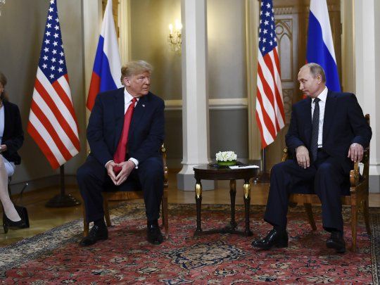 Donald Trump y Vladimir Putin