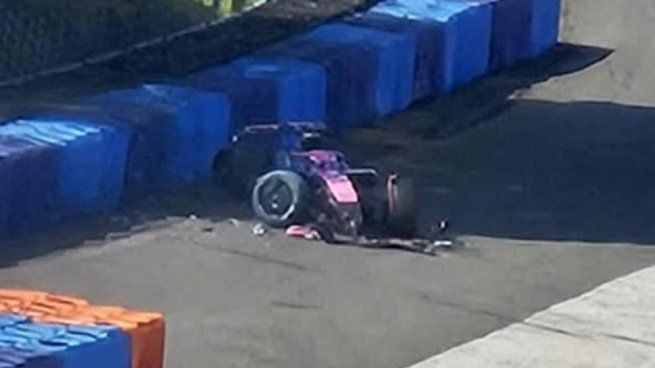 captura accidente colapinto hungria