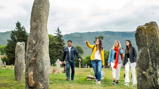Tafí del Valle, en Tucumán, está ubicada a 107 kilómetros al noroeste de la capital provincial.