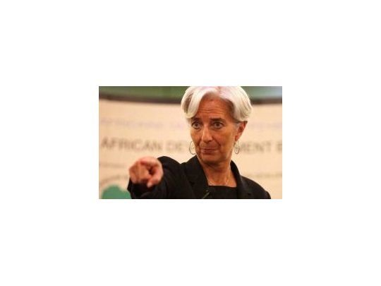 La directora general del Fondo Monetario Internacional (FMI), Christine Lagarde.