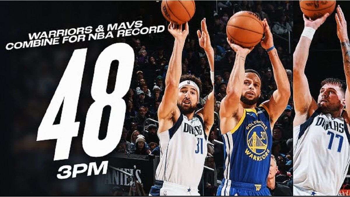 48 between Warriors and Mavericks