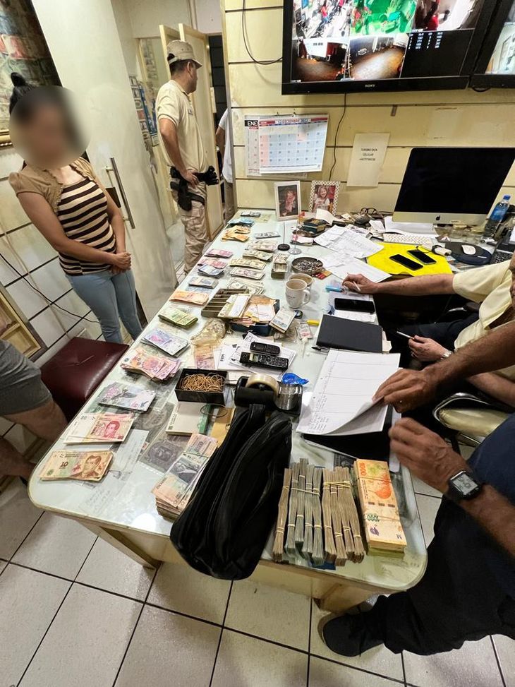 Link SRL había dado de baja su licencia como casa de cambio y operaba de manera ilegal.