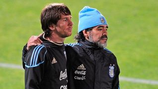 Diego Maradona y Lionel Messi, un vínculo especial.