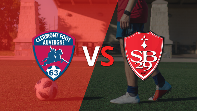 Francia - Primera División: Clermont Foot vs Stade Brestois Fecha 21
