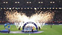 Campeón. Manchester City ganó todo lo que jugó esta temporada y la UEFA lo premió