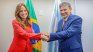 Victoria Tolosa Paz and Wellington Dias held a meeting to strengthen social policies