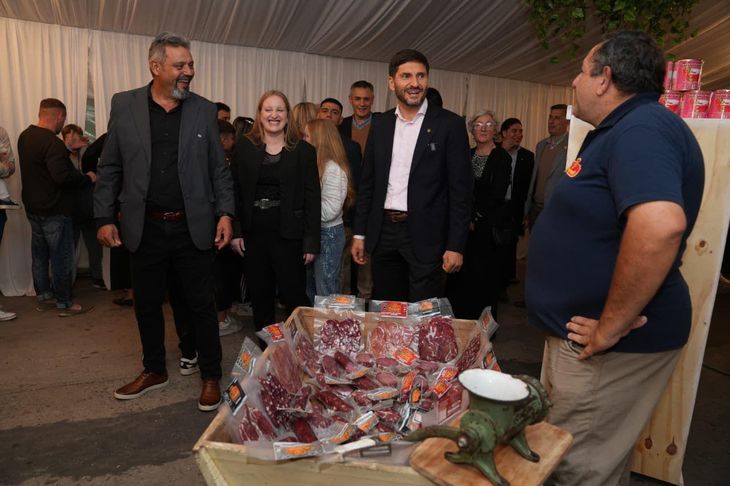 El mandatario provincial destacó el aporte de Santa Fe al desarrollo económico argentino. El mandatario provincial destacó el aporte de Santa Fe al desarrollo económico argentino.