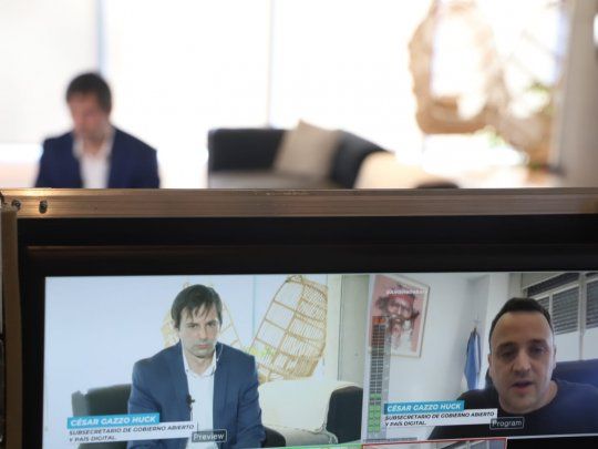 César Gazzo Huck, Subsecretario de Gobierno Abierto y País Digital, fue el encargado de cerrar una nueva edición de Ámbito Debate, dedicada a la Innovación y la Tecnología.