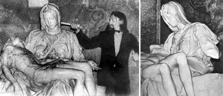 Attack on the Gioconda: one more of the many attacks that suffered great works of art Attack on the Gioconda: one more of the many attacks that suffered great works of art
