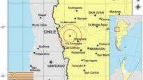 El sismo ocurrió a las 11:08 en el límite con San Juan.