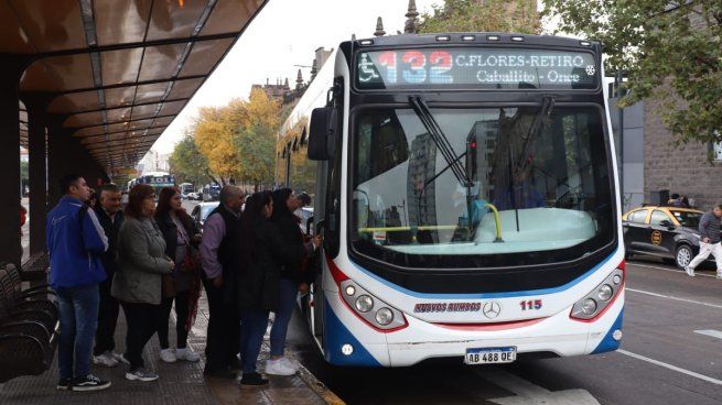 Los colectivos vuelven a aumentar en el AMBA.