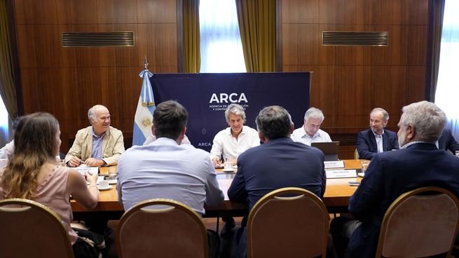 Juan Pazo, el titular de ARCA, reicibió la semana pasada a represenantes de las entidades.&nbsp;