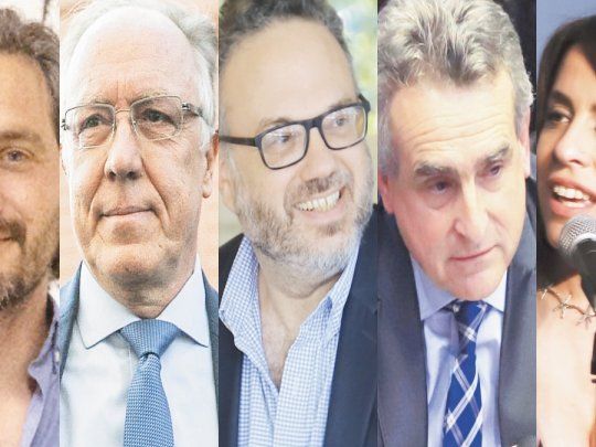Santiago Cafiero, Guillermo Nielsen, Mat&iacute;as Kulfas, Agust&iacute;n Rossi y Victoria Donda.