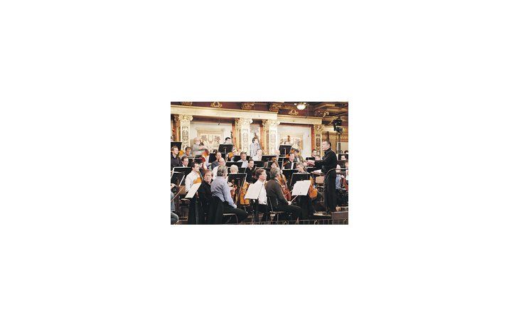 El director letón Mariss Jansons ensaya con la Filarmónica de Viena el gran concierto de fin de año, el más visto del planeta.