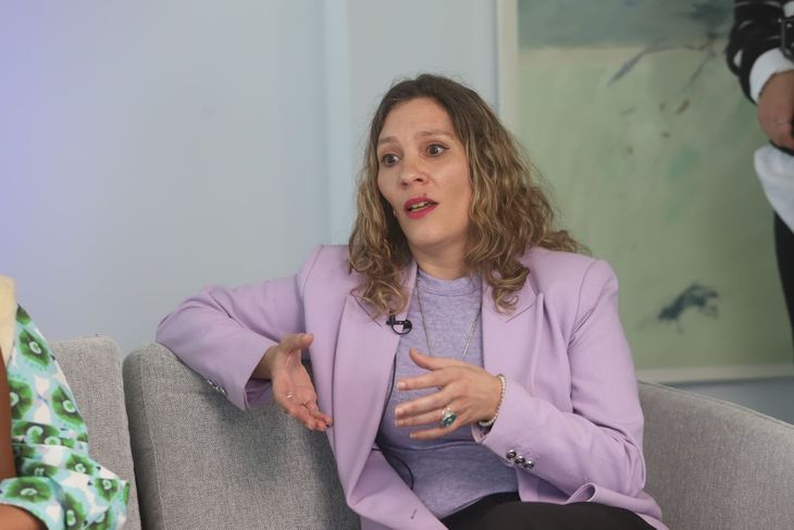 Romina Bisceglia, de Autopistas Urbanas. Romina Bisceglia, de Autopistas Urbanas.