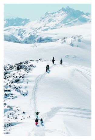Paraíso blanco. Cerro Bayo lista para las vacaciones.