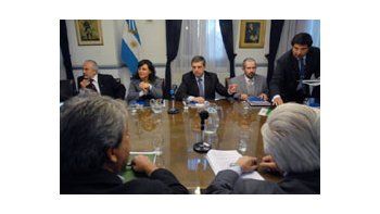 Cheppi recibió a la Mesa de Enlace