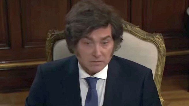 Javier Milei habló sobre la condena de Cristina.