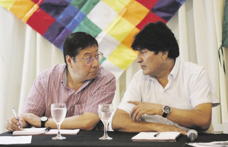 Luis Arce y Evo Morales se encuentran totalmente enfrentados y el conflicto no para de escalar.