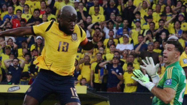 Con gol de Enner Valencia, Ecuador se impuso a la Selección argentina.
