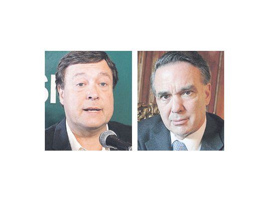 Alberto Weretilneck  y Miguel Ángel Pichetto
