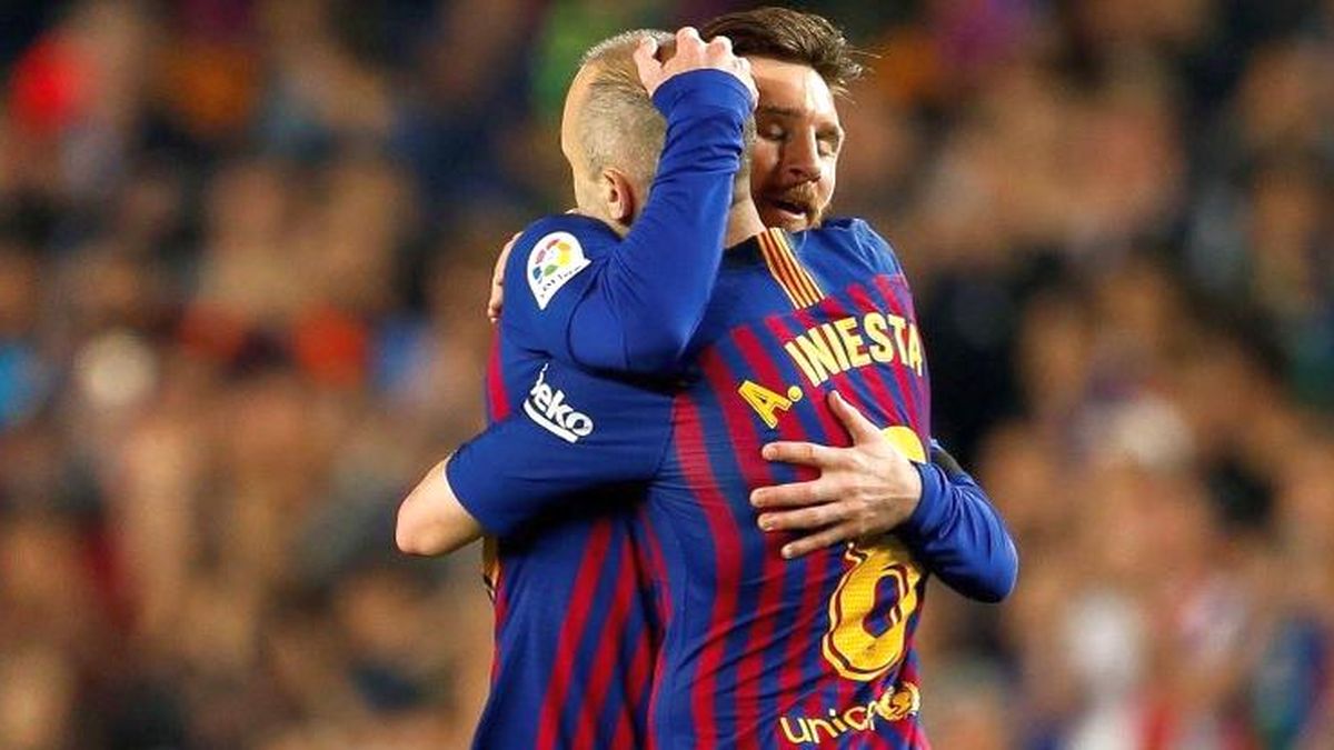 Lionel Messi’s emotional message for Andrés Iniesta: “The ball is going to miss you”
