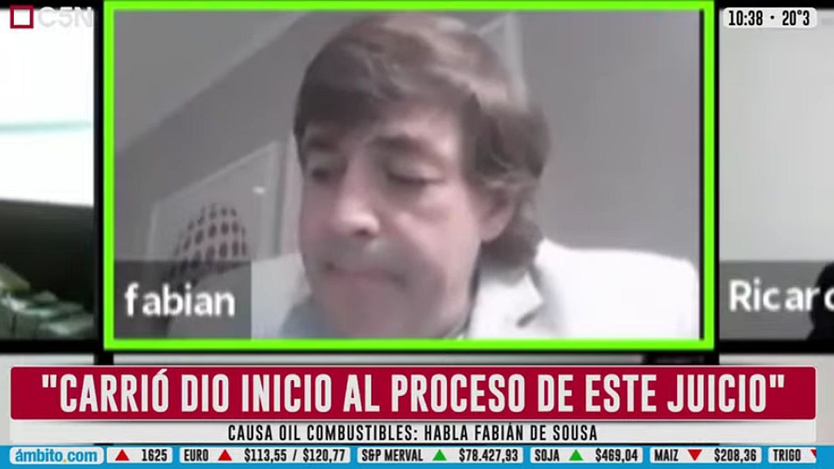 juicio oil: fabian de sousa denuncio que escucharon los dialogos con su abogado juicio oil: fabian de sousa denuncio que escucharon los dialogos con su abogado