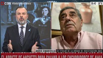 Mario Cimadevilla en C5N.&nbsp;