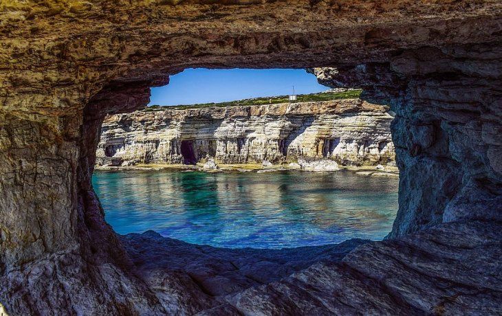 Chipre, ubicado en el Mediterráneo, ofrece paisajes paradisíacos.