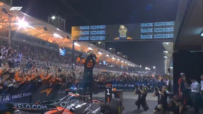 Oscar Piastri se quedó con el Gran Premio de Bahréin
