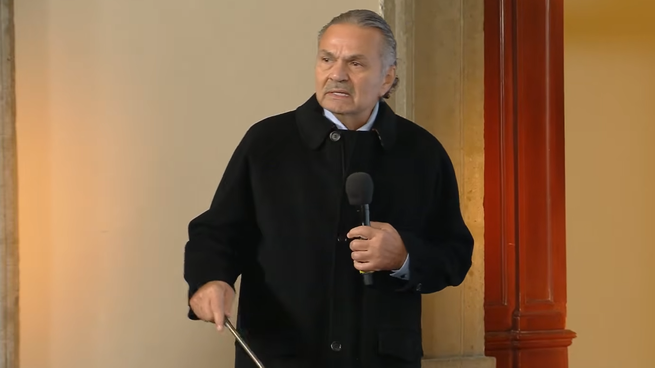 Octavio Romero, titular del Infonavit, en la Mañanera.