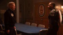 llega a los cines capitan america: un nuevo mundo: anthony mackie y harrison ford sostienen lo nuevo de marvel