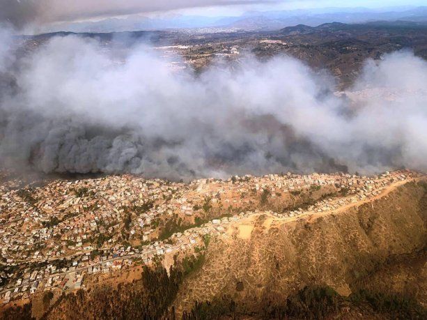 Valparaíso incendio
