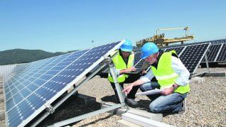 Energía solar.