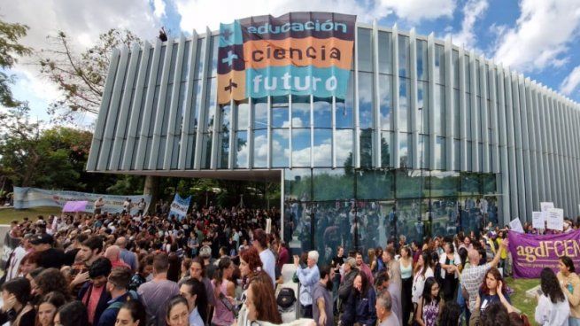 El edificio Cero+Infinito, de Ciencias Exactas.