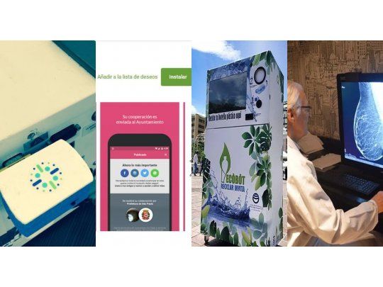 Un dispositivo para controlar equipamiento médico, una app contra el dengue y el zika, un reciclador de botellas y un test mamográfico. Ideas que mejorarán nuestras vidas.