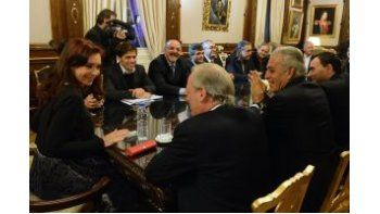 ámbito.com | La Presidente Cristina de Kirchner, se reunió con los representantes de la Unión del Personal Civil de la Nación (UPCN).