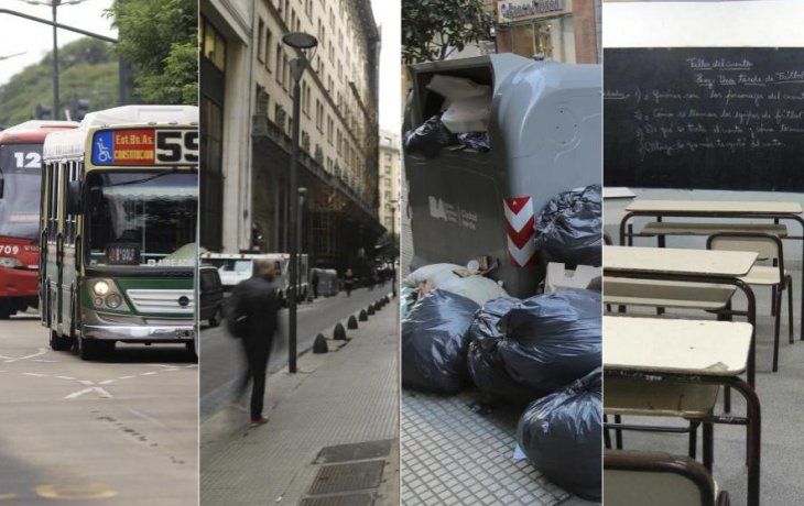 El transporte, el comercio, la recolección de residuos y las educación son algunas de las actividades que estarán paralizadas este 29 de mayo con motivo de un nuevo paro general.