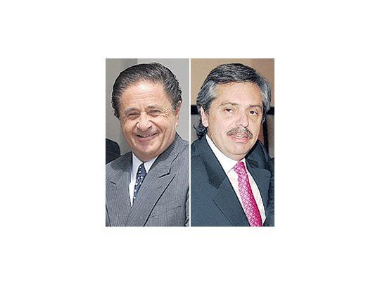 Eduardo Duhalde y Alberto Fernández.