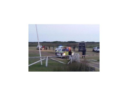 El accidente ocurrió en el aeródromo de Pinamar.