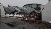 Bahía Blanca, la localidad más afectada por el violento temporal.&nbsp;