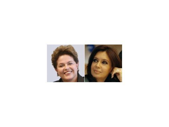 Dilma Rousseff y Cristina Fernández de Kirchner.
