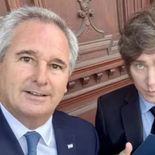 Javier Milei le tomará juramento a Pablo Quirno como canciller. Javier Milei le tomará juramento a Pablo Quirno como canciller.