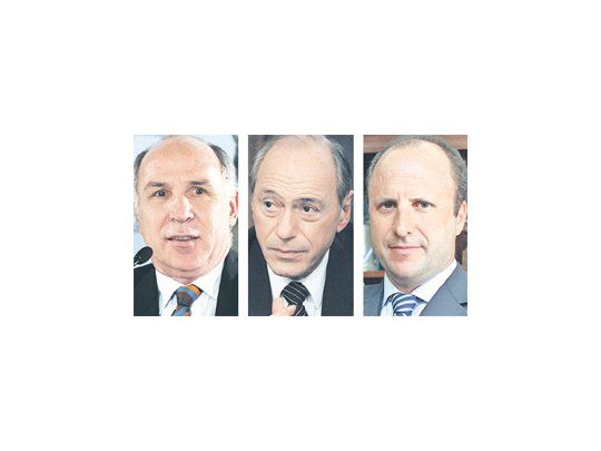 Ricardo Lorenzetti, Eugenio Zaffaroni, Mariano Borinsky