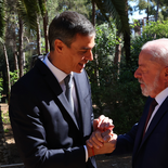 Pedro Sánchez y Lula Da silva compartieron una cumbre bilateral en Barcelona. Pedro Sánchez y Lula Da silva compartieron una cumbre bilateral en Barcelona.