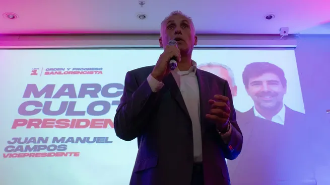 Marcelo Culotta, el próximo presidente del club.