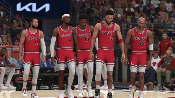 La última entrega de la saga NBA 2K lleva el baloncesto a nuevos niveles con gráficos realistas, jugabilidad mejorada y modos como MyCAREER y MyTEAM que te permiten crear tu propia estrella y equipo. La última entrega de la saga NBA 2K lleva el baloncesto a nuevos niveles con gráficos realistas, jugabilidad mejorada y modos como MyCAREER y MyTEAM que te permiten crear tu propia estrella y equipo.