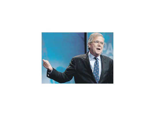 Jeb Bush, exgobernador de Florida y el tercero de los miembros de la familia que busca la Casa Blanca.