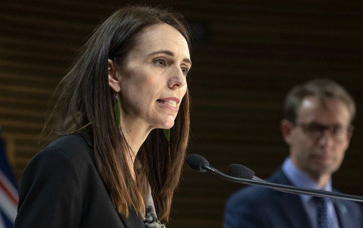 Jacinda Ardern.
